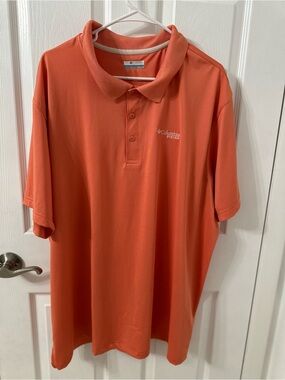 Columbia Men's Coral Short-Sleeve Polo